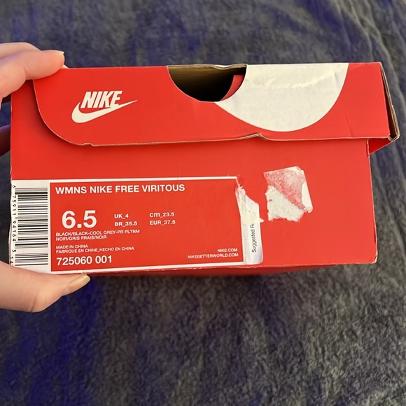 Nike Free Viritous (black & grey) - Picture 7 of 9